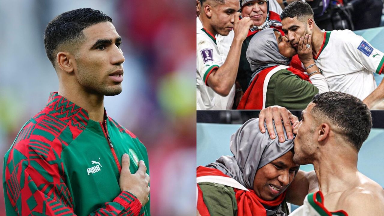 Morocco's Achraf Hakimi left poverty behind to become a football