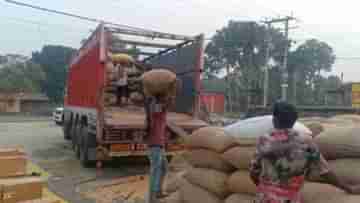 North Dinajpur: লরিতে সারি সারি গমের বস্তার ফাঁকে একটা শিশি! ব্যস, তাতেই পর্দাফাঁস