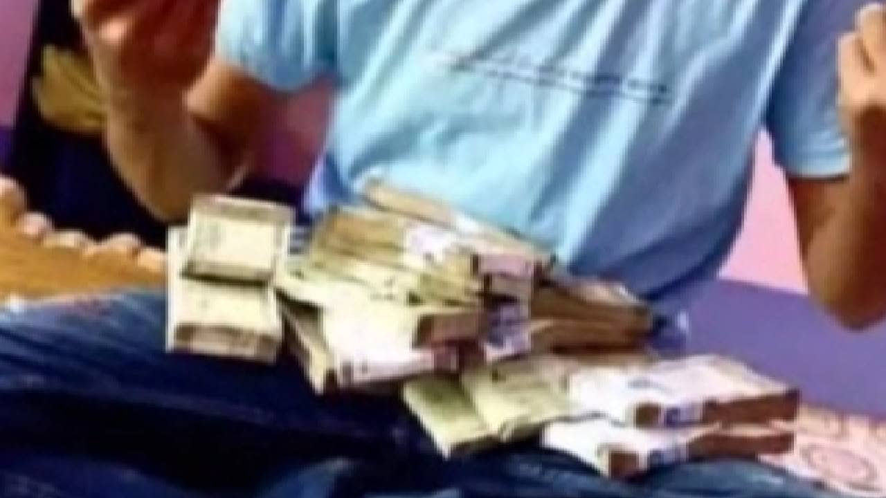 TMC : তৃণমূল নেতার ছেলের কোলে থরেথরে সাজানো ব্যাঙ্ক থেকে তোলা নোট, সমালোচনায় মুখর বিজেপি