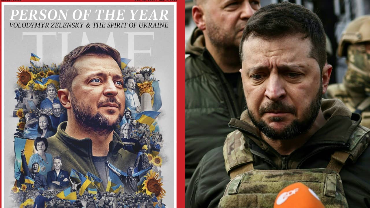 Time Magazine: বছরের সেরা ব্যক্তিত্ব জেলেনস্কি এবং ইউক্রেনের চেতনা, বেছে নিল টাইম ম্যাগাজিন