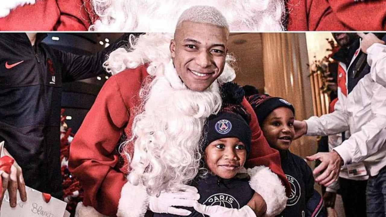 Kylian Mbappe: সান্তার সাজে এমবাপে, বড়দিনে শরণার্থীদের উপহার