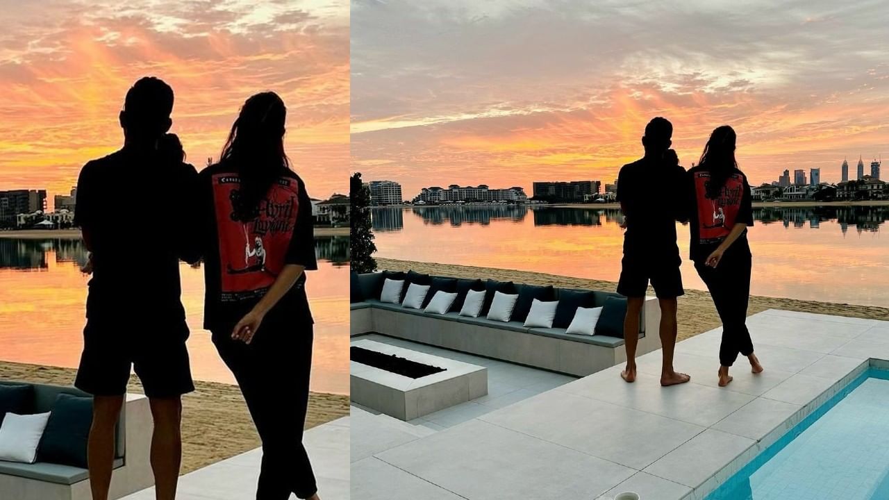Virat Kohli-Anushka Sharma: বর্ষশেষের রাত ও বর্ষবরণ কোথায় কাটতে চলেছে বিরুষ্কার? - Virat Kohli and Anushka Sharma enjoy last sunrise of 2022 at Dubai | TV9 Bangla