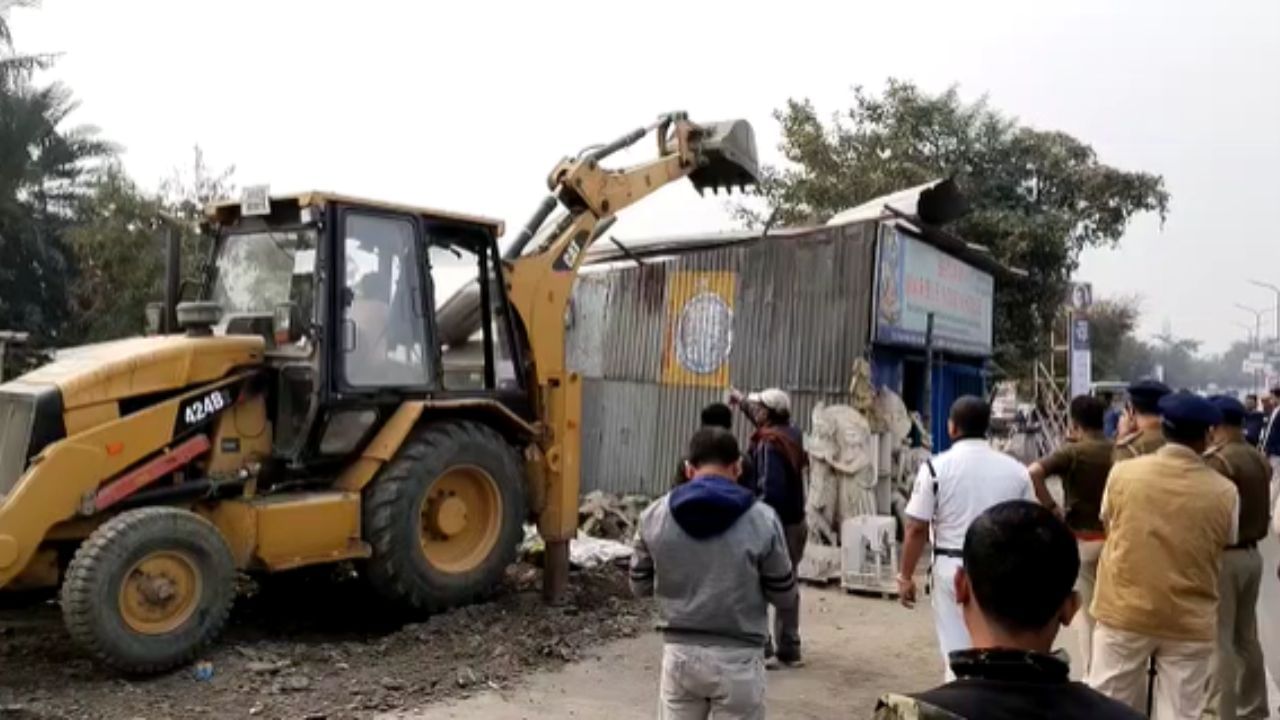 Belgharia expressway: বাড়ানো হবে রাস্তা, বেলঘরিয়া এক্সপ্রেসওয়েতে গজিয়ে ওঠা দোকানগুলিকে উচ্ছেদ পুলিশের