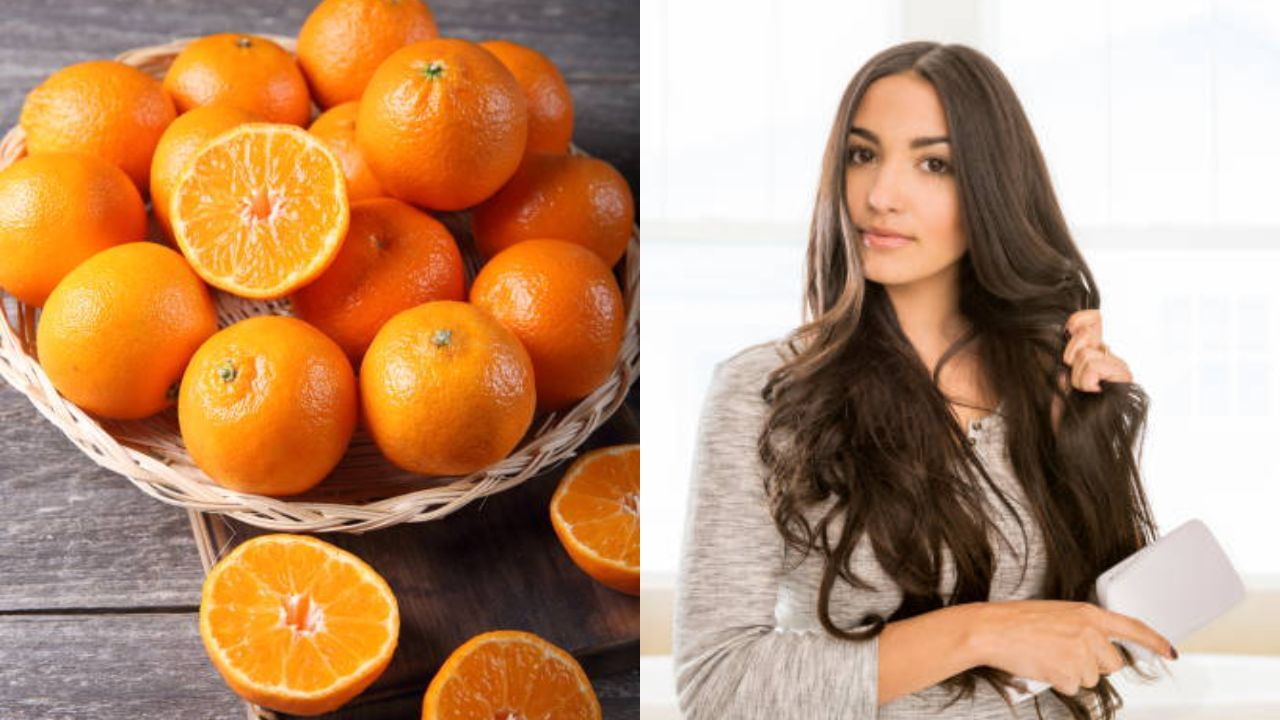 Orange Juice ত্বকের সঙ্গে এবার চুলেও লাগিয়ে নিন কমলালেবুর রস, দূর হবে