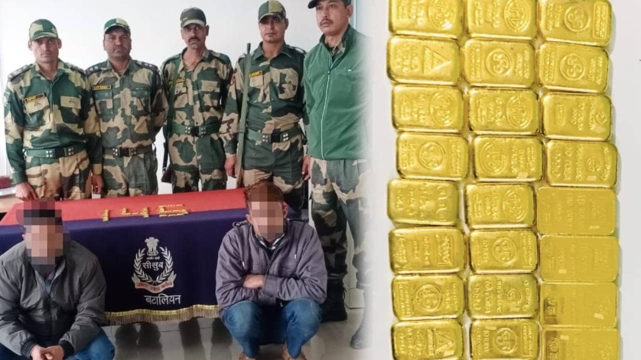 BSF : নিউ মার্কেটে আসার আগেই ২ কোটি টাকার সোনা সমেত গ্রেফতার ২ বাংলাদেশি