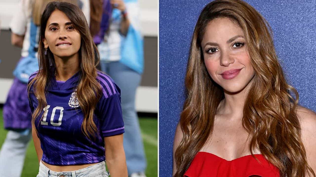 Shakira-Antonela Roccuzzo: পিকে 'বিশ্বাসঘাতক'! শাকিরার ব্যথায় সমব্যাথী মেসির স্ত্রী Shakira-Antonela Roccuzzo: পিকে 'বিশ্বাসঘাতক'! শাকিরার ব্যথায় সমব্যাথী মেসির স্ত্রী