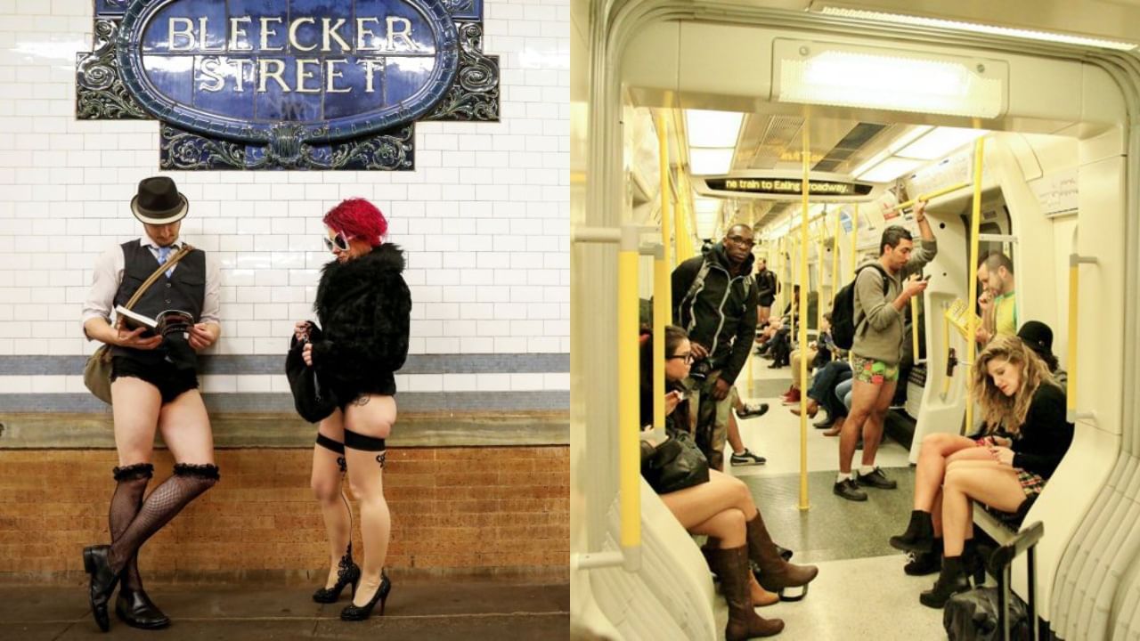 No Trousers Tube Ride 2023 Brilliant photos from the last ever event to  storm London Underground  MyLondon