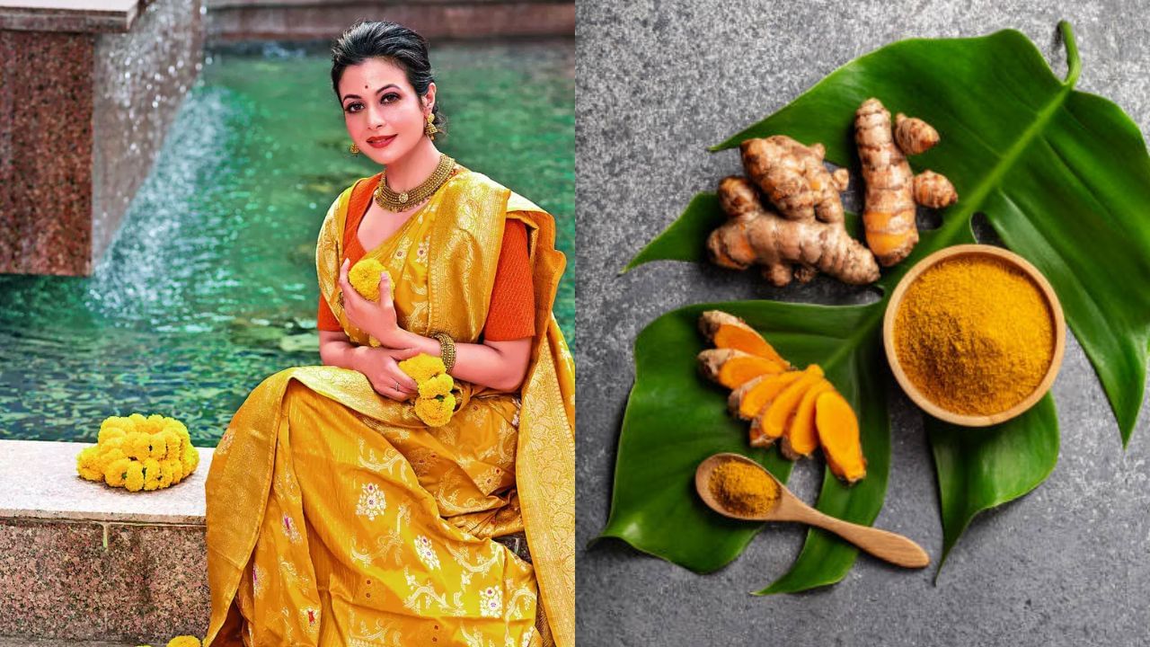 Saraswati Puja: সরস্বতী পুজোর সকালে কাঁচা হলুদ মেখে স্নান করুন, বাড়বে ত্বকের জেল্লা