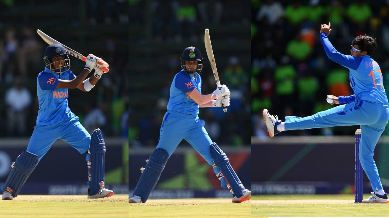 INDW vs RSAW: শেফালির পাওয়ার, শ্বেতার বিরাট ইনিংস, বিশ্বকাপে ভারতের সহজ জয়