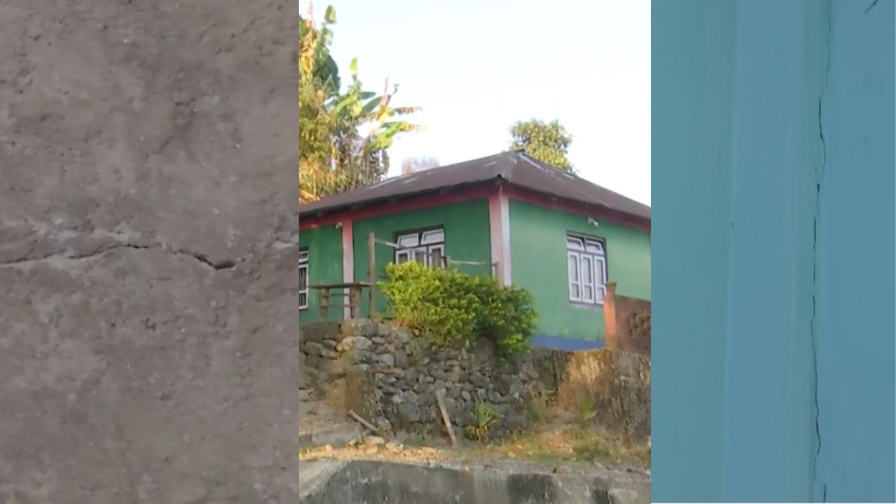 Darjeeling: দার্জিলিংয়েও জোশীমঠের ছায়া? একাধিক বাড়ির ফাটল ঘুম কাড়ছে এলাকাবাসীর