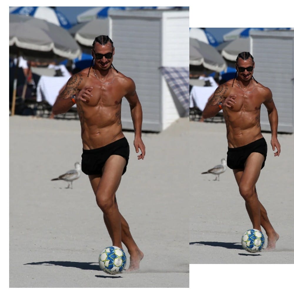 আগামী ফেব্রুয়ারি মাসে টটেনহ্যামের বিরুদ্ধে চ্যাম্পিয়ন্স লিগের ম্যাচ। তার আগেই সম্পূর্ণ ফিট ইব্রাকে পাওয়া আশা করা হচ্ছে। তার আগে দলের বাকিদের থেকে হাজারো কিলোমিটার দূরে মিয়ামি বিচে সময় কাটাচ্ছেন। (ছবি:টুইটার)