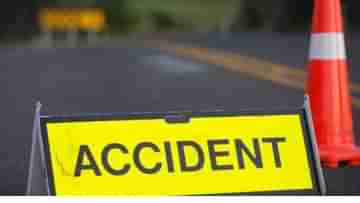 Bus Accident: আচমকা খুলে গেল বাসের চাকা, দুর্ঘটনার কবলে রাজস্থান থেকে আসা পুণ্যার্থী বোঝাই বাস