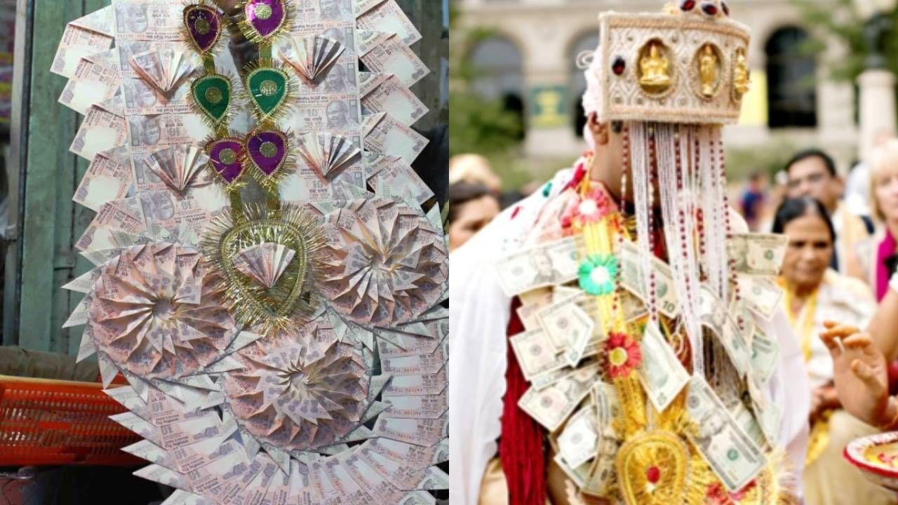 Note Garland বরের গলা থেকে ছিনতাই নোটের মালা, খোয়া গেল দেড় লাখ Boy