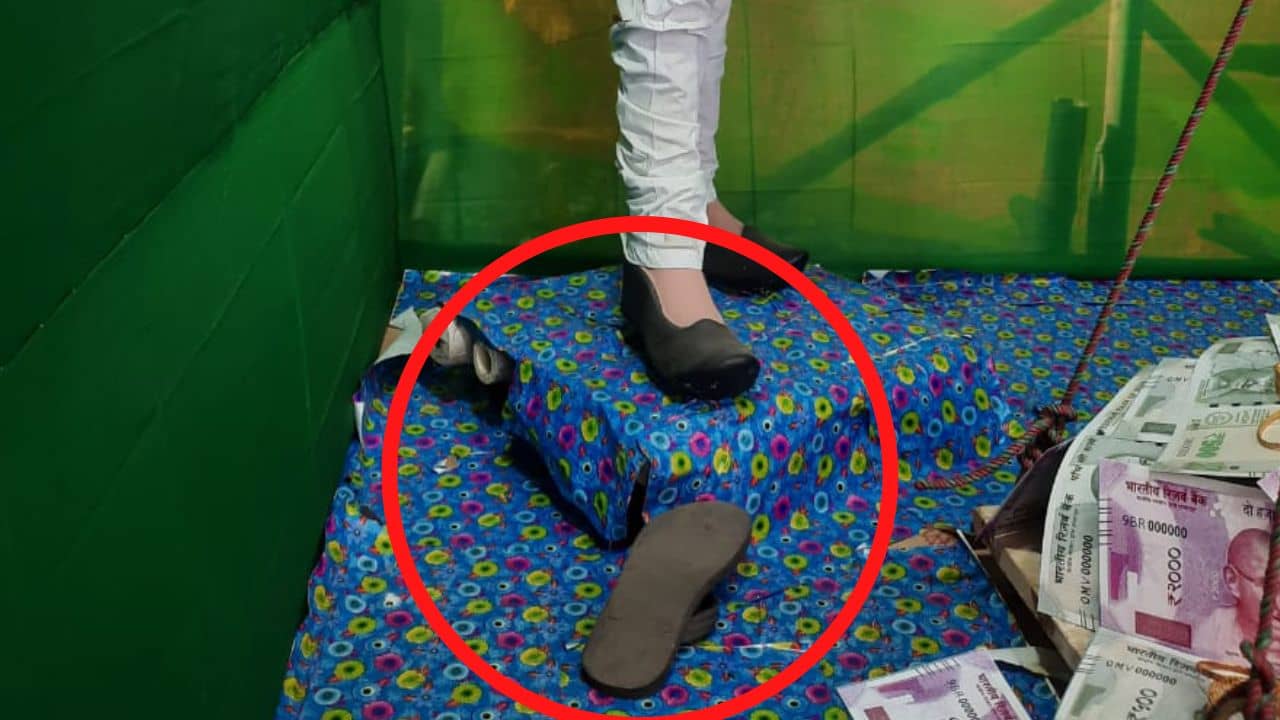 Partha Chatterjee: পুজো মণ্ডপেও পার্থকে দেখেই জুতো, চরম বিড়ম্বনায় আয়োজকরা