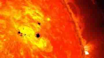 Sun Spot: সূর্যের কলঙ্ক ধরা পড়ল ভারতের টেলিস্কোপে, ভয়ঙ্কর সৌরঝড়ের আভাস?