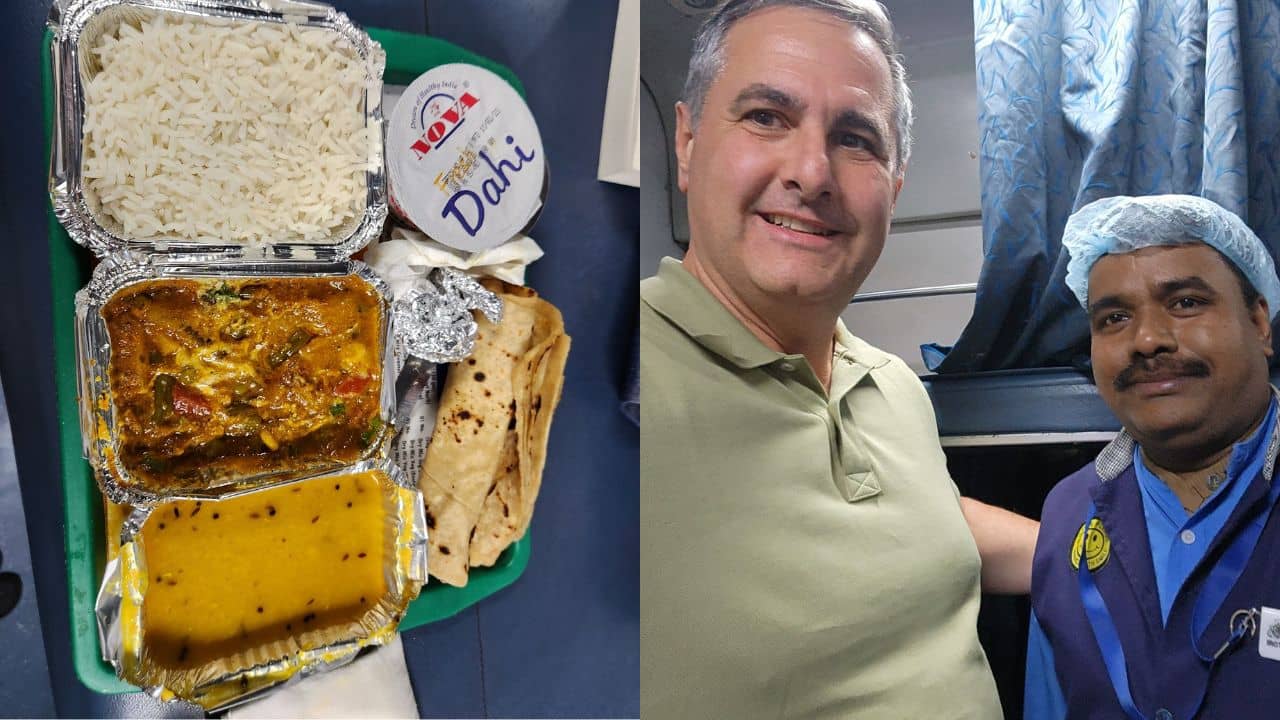 Rajdhani Express: রাজধানী এক্সপ্রেসের খাবার খেয়ে ফার্স্ট ক্লাস বললেন অস্ট্রেলিয়ার পর্যটক