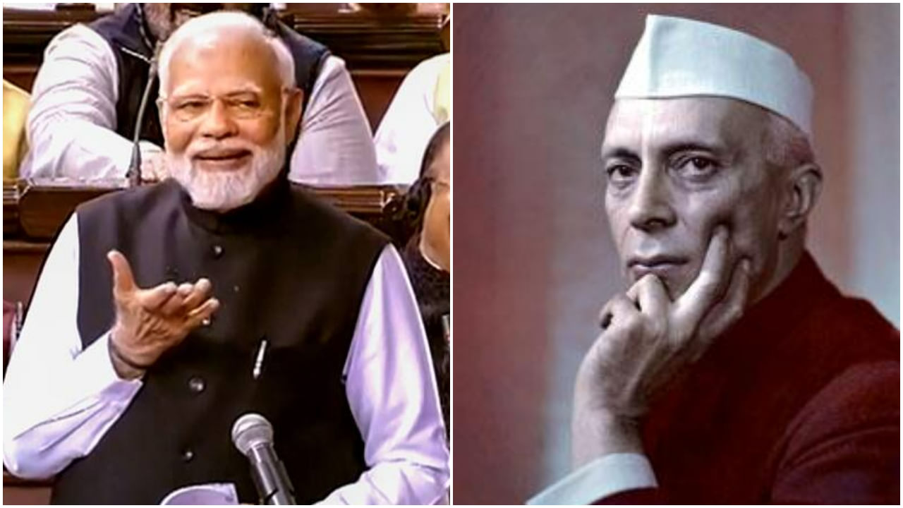 Modi on Nehru surname: নেহরু পদবিতে কীসের লজ্জা? লোকসভায় গান্ধীদের তীব্র আক্রমণ প্রধানমন্ত্রীর