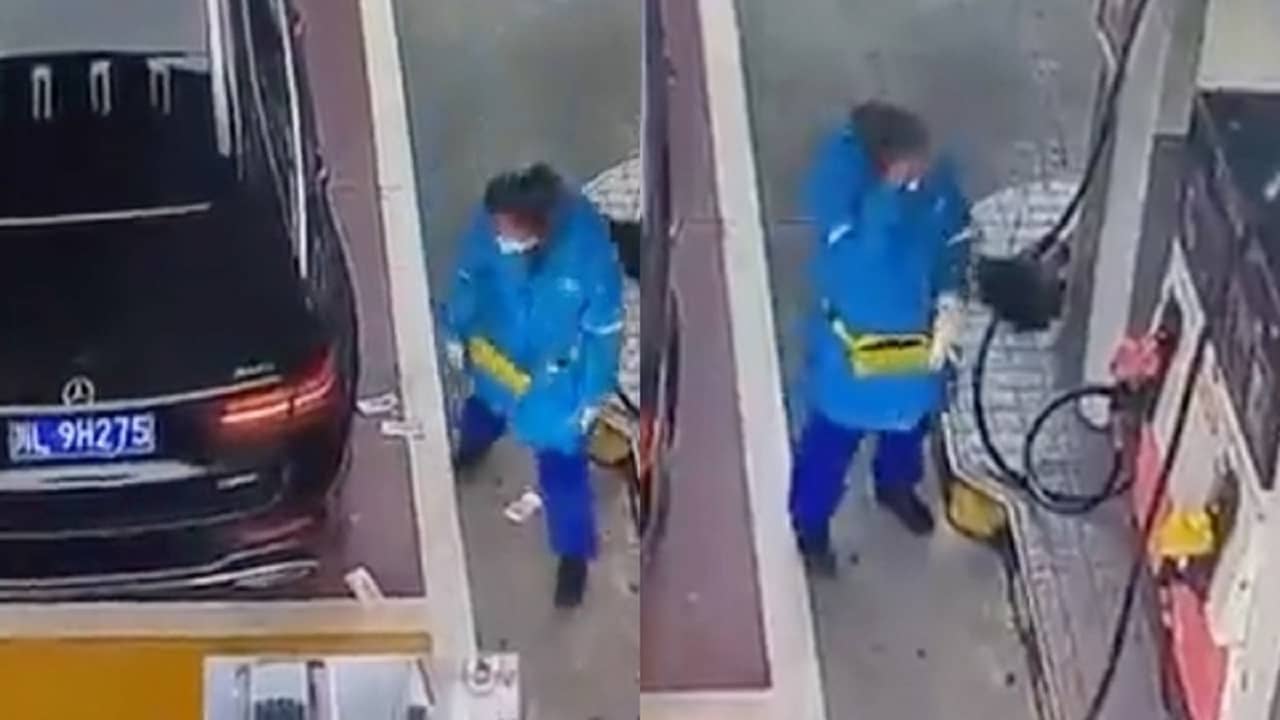 Viral Video: টাকা ছুড়ে মারলেন অহংকারি মার্সিডিজ় মালিক, কান্নায় ভেঙে পড়লেন পাম্পের মহিলা কর্মী