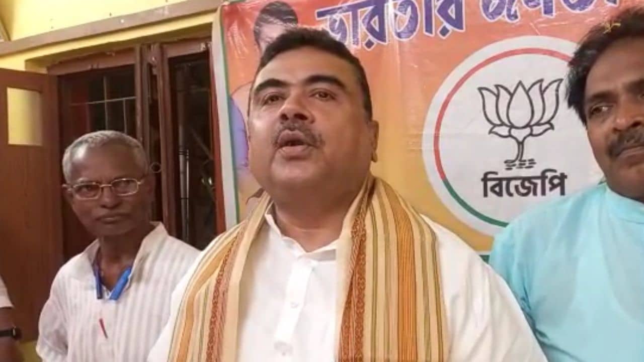 Suvendu Adhikari: কংগ্রেস প্রার্থীর সঙ্গে ছবি, সাল-তারিখ জানাতে অভিষেককে চ্যালেঞ্জ শুভেন্দুর