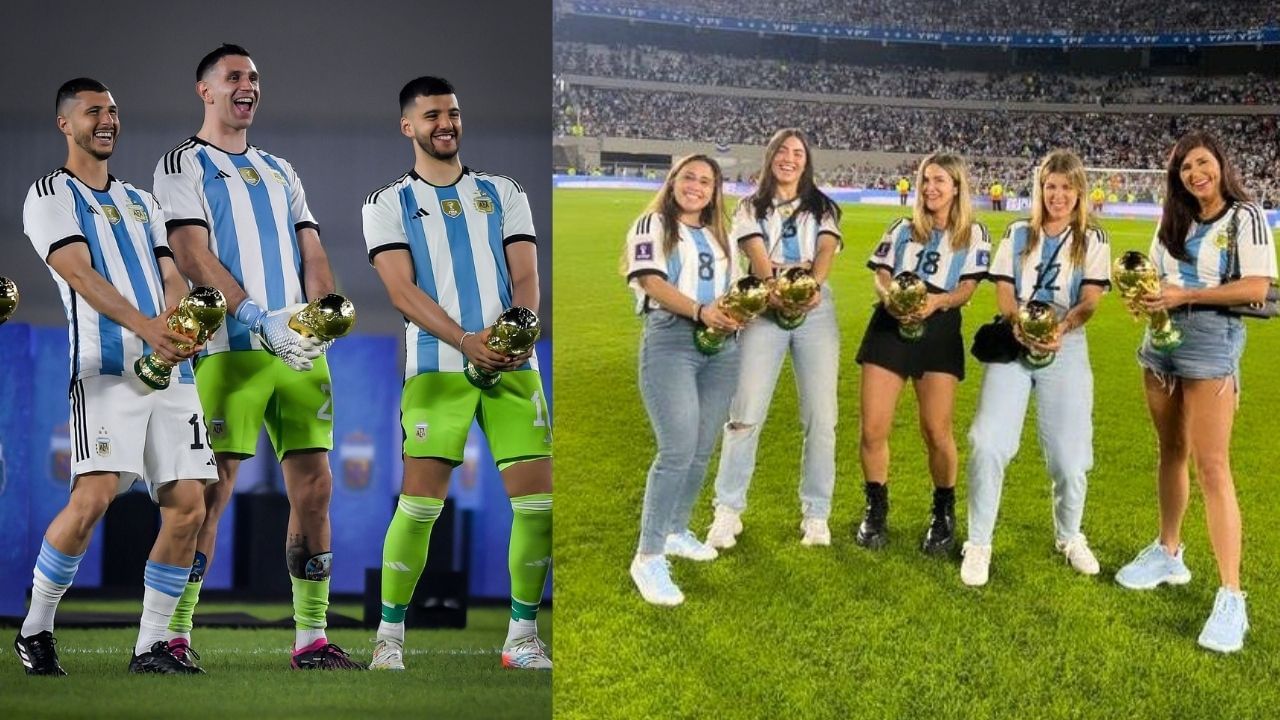 Argentina Football: মার্টিনেজের 'অশ্লীল' সেলিব্রেশনে সামিল মেসিদের বউরাও!
