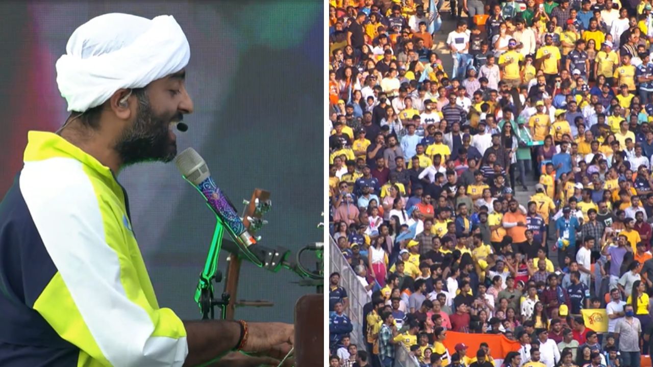 Arijit Singh at IPL 2023 Opening Ceremony