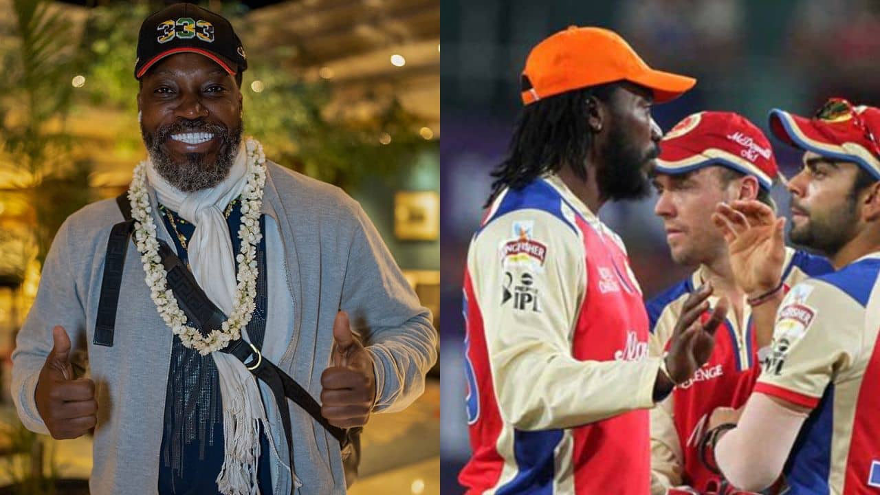 Chris Gayle, RCB: আইপিএলে ফের ক্রিস ক্যারিশমা? ভারতে পা রাখলেন গেইল