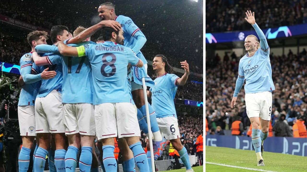 UEFA Champions League: হালান্ডের ৫ গোল, রেকর্ড গড়ে ম্যান সিটিকে তুললেন কোয়ার্টার ফাইনালে