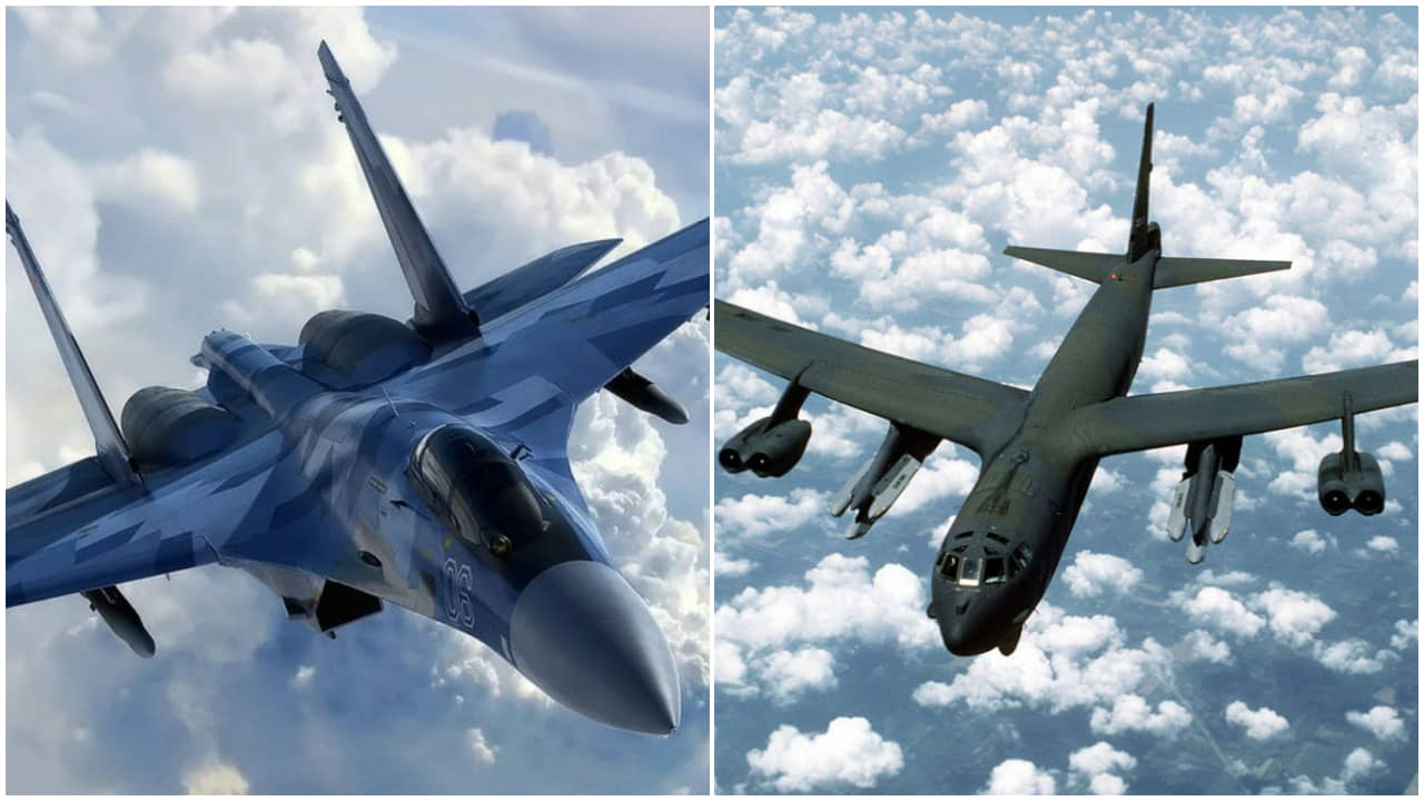 Russia-USA: রুশ সীমান্তে মার্কিন নিউক্লিয়ার বম্বার, রুখে দাঁড়াল সুখোই; বাল্টিক সাগরে নাটকীয় মুহূর্ত