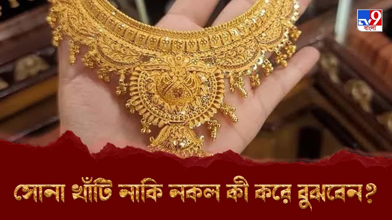 Gold Purity Test: নিজেই পরীক্ষা করে জেনে নিন আপনার বাড়ির সোনা খাঁটি কি না Gold Purity Test: নিজেই পরীক্ষা করে জেনে নিন আপনার বাড়ির সোনা খাঁটি কি না