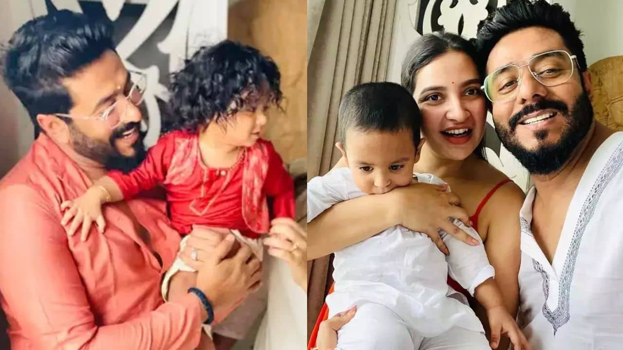 Yuvaan Dance: চোখে সানগ্লাস, পাঠান গানে কার সঙ্গে জমিয়ে নাচ ইউভানের