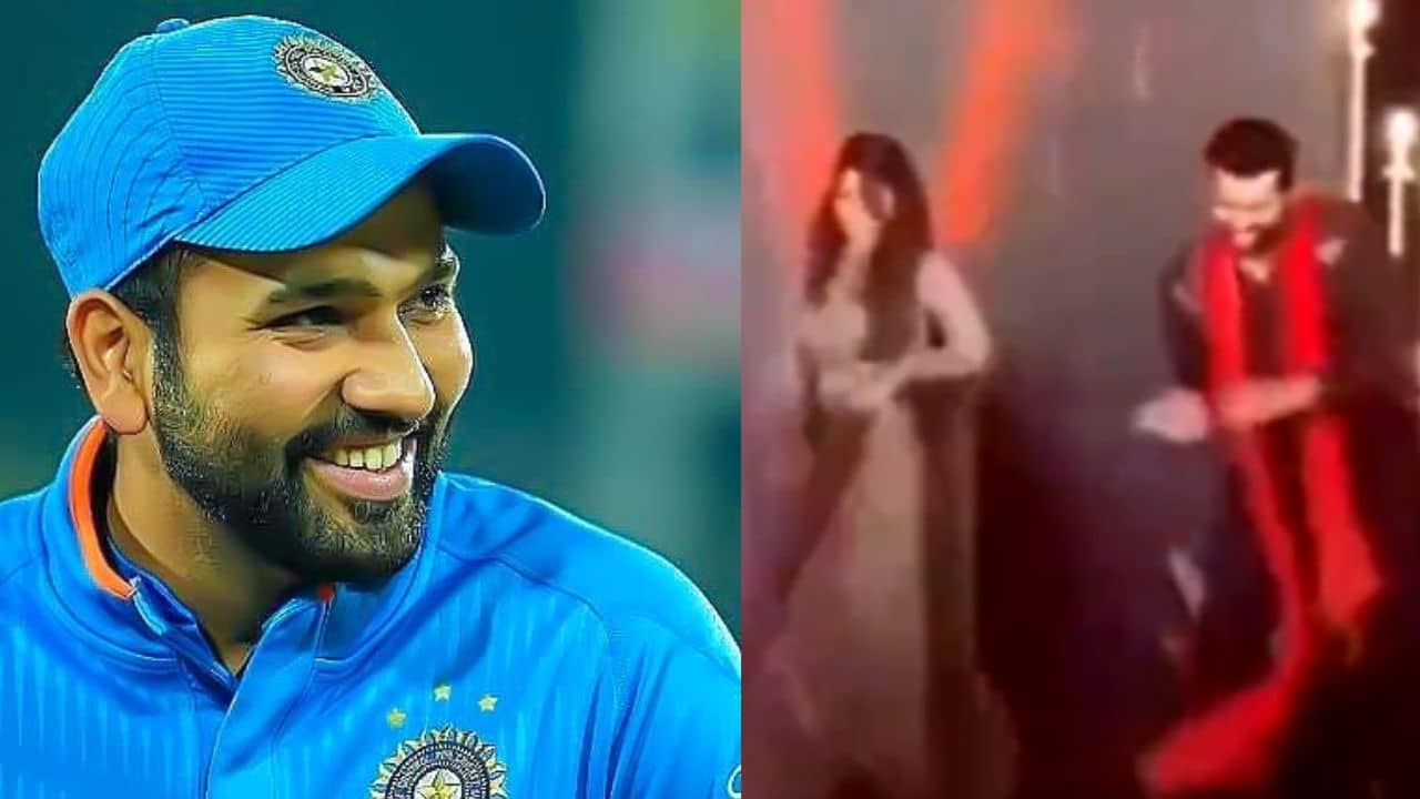 Rohit Sharma: শ্যালকের বিয়েতে স্ত্রীর সঙ্গে তুখোড় নাচ রোহিতের