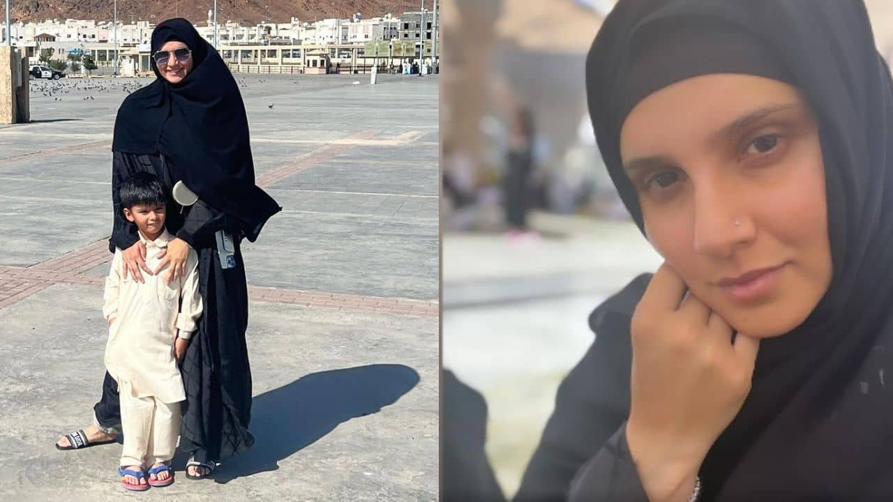Sania Mirza: শান্তির খোঁজে? ছেলেকে নিয়ে সৌদিতে আরসিবির মেন্টর সানিয়া