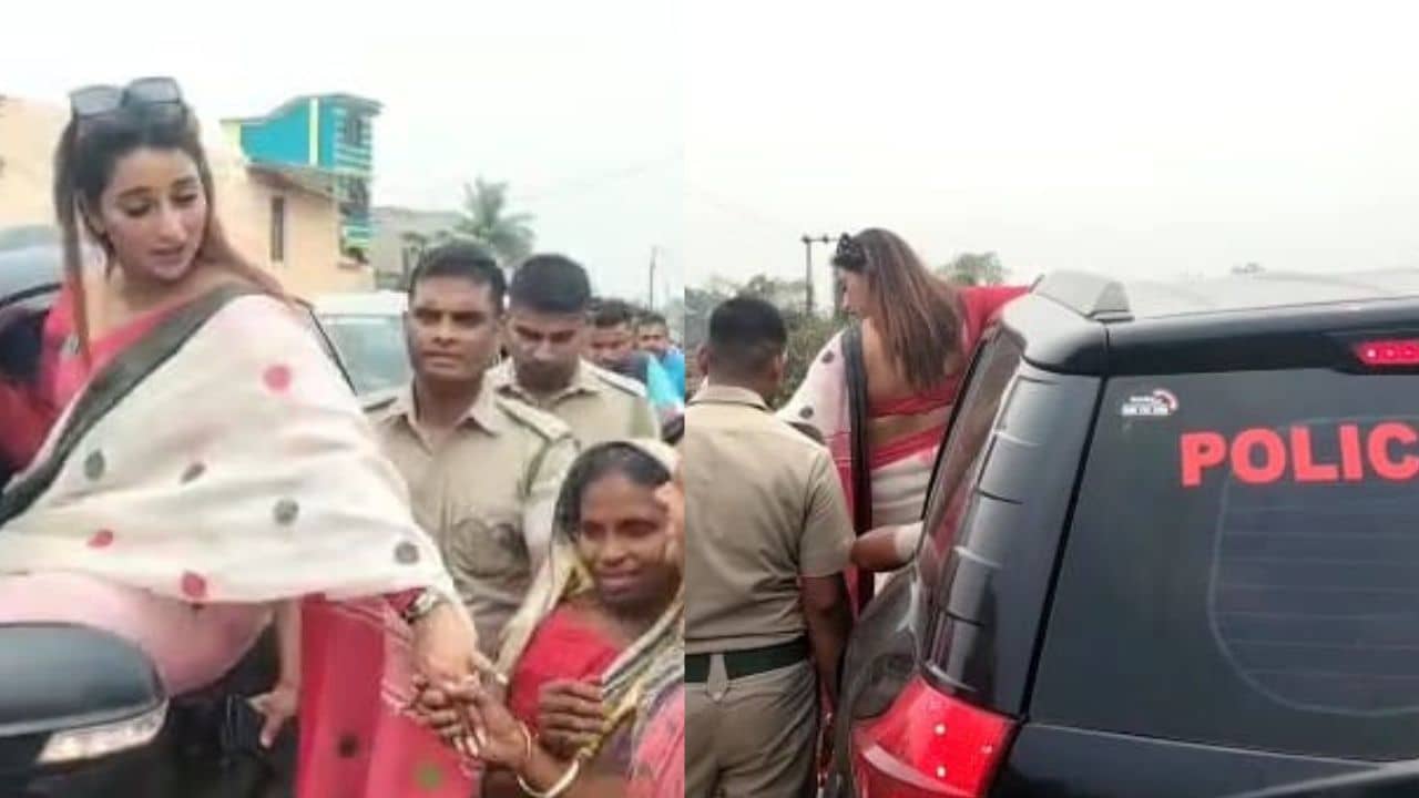 Sayantika Banerjee: পুলিশের গাড়িতে দিদির দূত সায়ন্তিকা; তাড়া খাওয়ার ভয়, কটাক্ষ বিজেপির