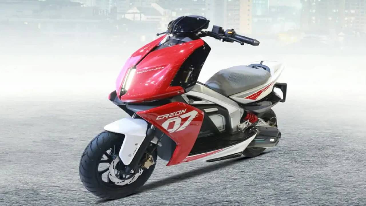 TVS Creon ইলেকট্রিক স্কুটার ঝড় তুলতে আসছে ভারতে, দুর্দান্ত লুক, অনবদ্য ফিচার্স