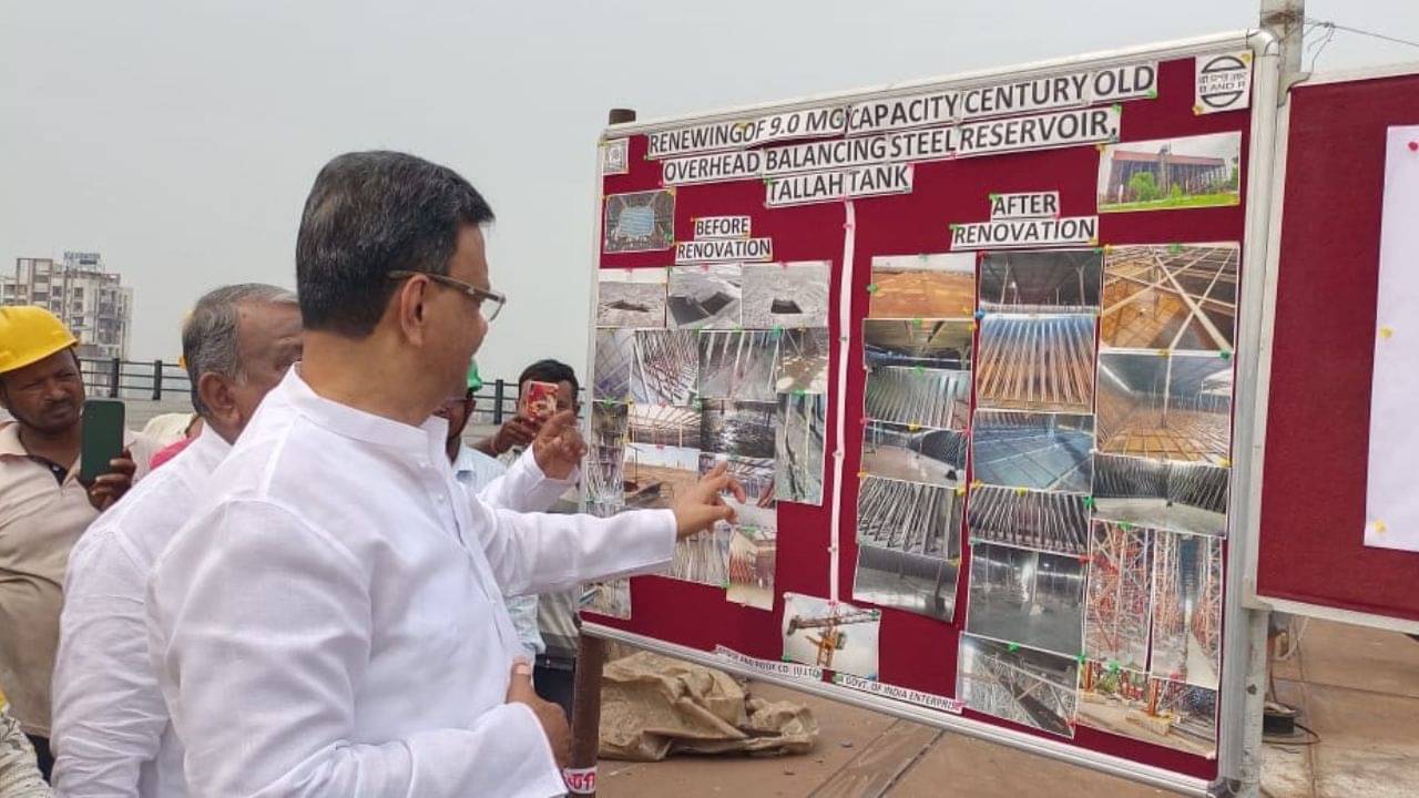 Tala Water Tank: ‘১০০ বছরে আর প্রয়োজন পড়বে না’, শেষ হল টালা জলাধারের সংস্কার