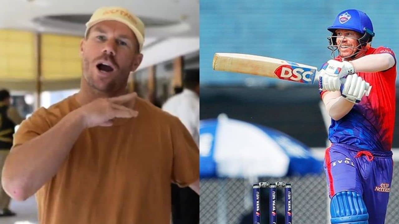 David Warner: ঝুঁকেগা নেহি...পুষ্পা স্টাইলে দিল্লি শিবিরে এন্ট্রি ওয়ার্নারের