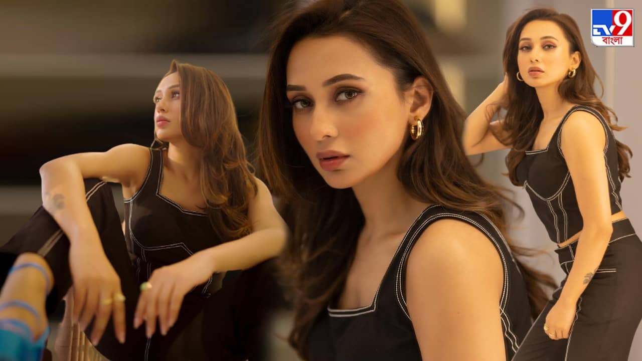 Mimi Chakraborty: কালো কো-অর্ড সেটে স্লিম ফিট মিমি, বাইকার লুক চাই কমেন্টে আর্জি ফ্যানেদের