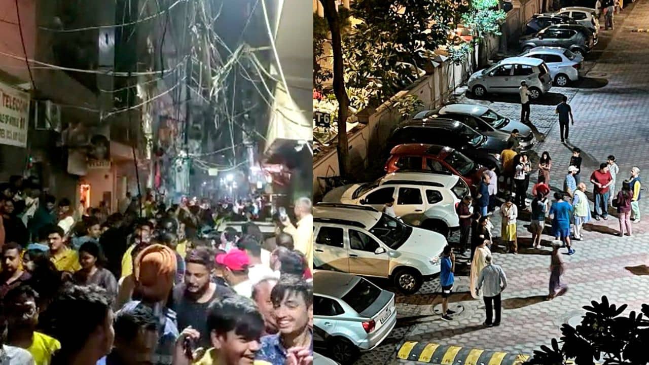 Earthquake: মনে হচ্ছিল এই ভেঙে পড়বে, পড়িমড়ি করে নীচে ছুটলাম, ভূমিকম্পের আতঙ্কে রাতের ঘুম উড়ল দিল্লিবাসীর