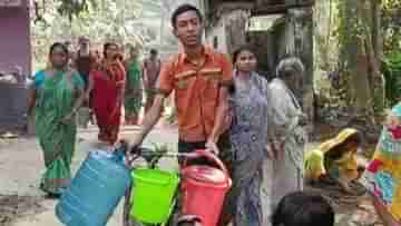 Water Crisis: খাওয়ার জলটুকু মেলে না, তিন মাস ধরে জল না পেয়ে পঞ্চায়েত ভোটের আগে বড়সড় হুঁশিয়ারি