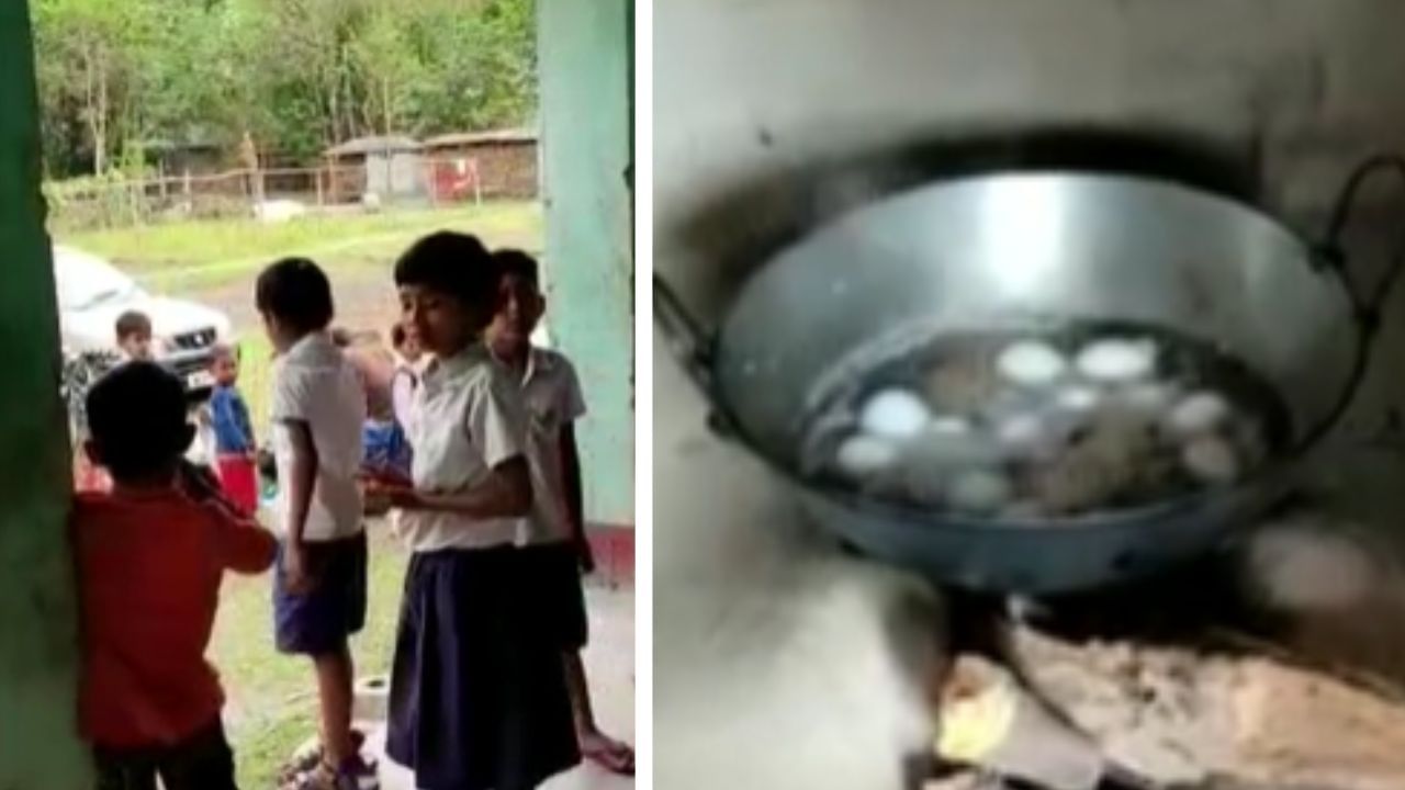 Mid Day Meal: অবশেষে হল ডিম-ভাত, প্রধান শিক্ষিকা-রাঁধুনির ঝামেলায় বন্ধই ছিল মিড ডে মিল রান্না