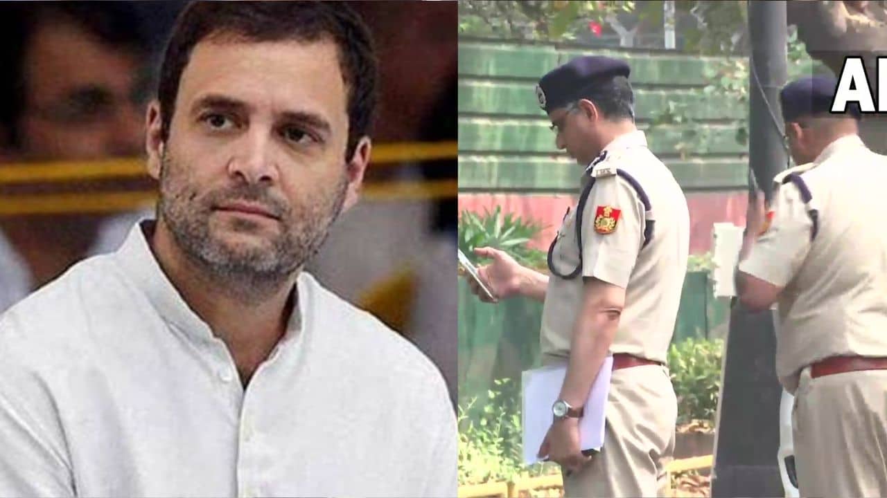 Rahul Gandhi: মহিলাদের যৌন হেনস্থা নিয়ে মন্তব্য, রাহুল গান্ধীর বাড়িতে হাজির পুলিশ