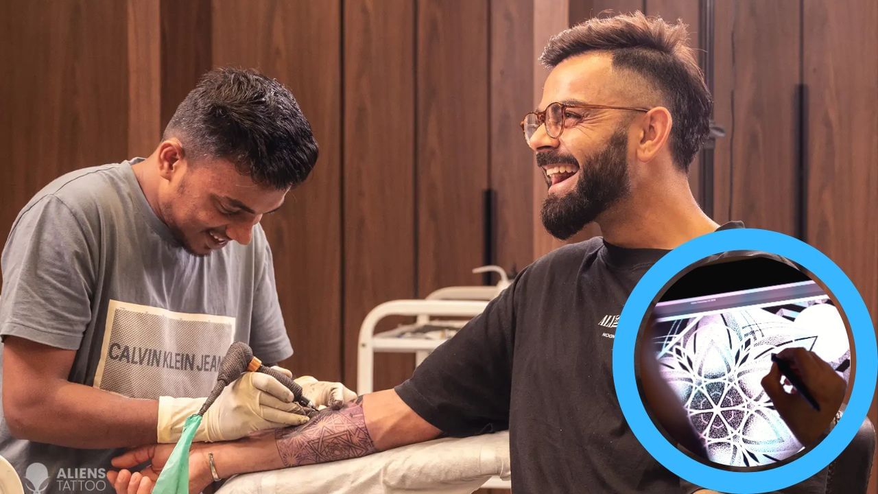 All about Virat Kohli's New Tattoo