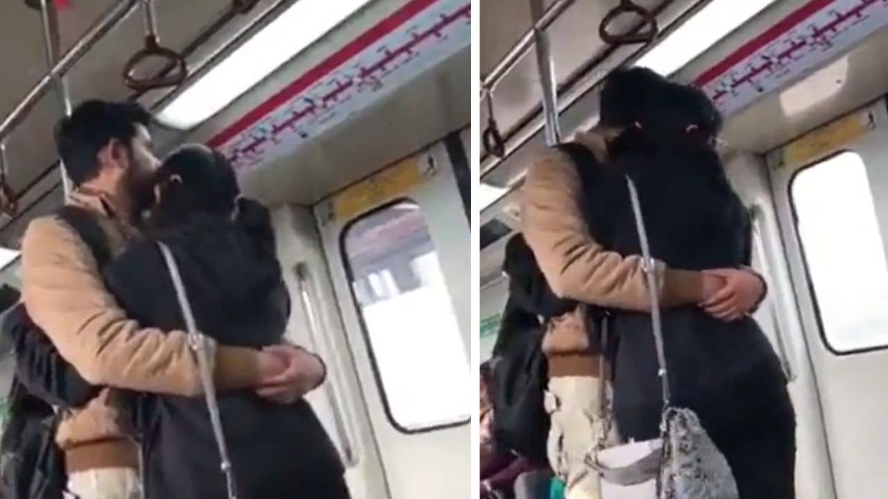 Viral Video: এবার দিল্লি মেট্রোতে যুগলে চুমু খেলেন, জড়িয়ে ধরলেন একে অপরকে, ভাইরাল ভিডিয়ো ঘিরে তীব্র বিতর্ক