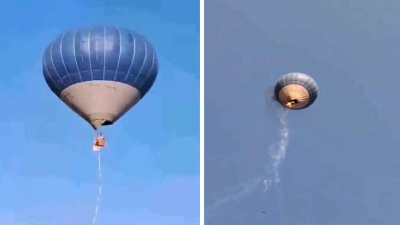 Hot Air Baloon Accident: ভিডিয়ো: মাঝ আকাশে দাউ দাউ করে জ্বলল বেলুন, অগ্নিদগ্ধ কিশোরী, মৃত্যু দম্পতির