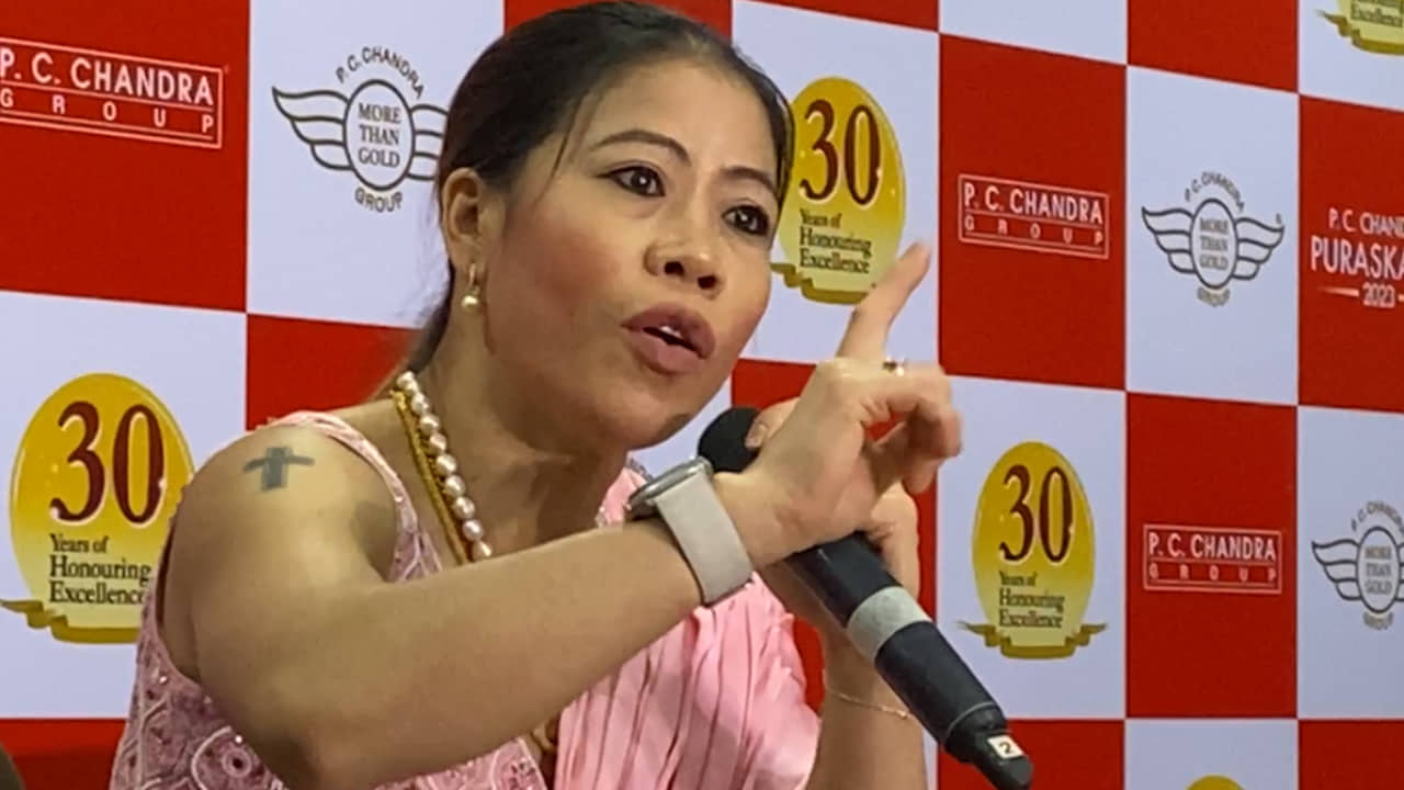 Mary Kom : তিলোত্তমায় মেরির দ্যুতি, দেশের নয়া বক্সিং কুইন নিখাতকে নিয়ে কী বললেন?