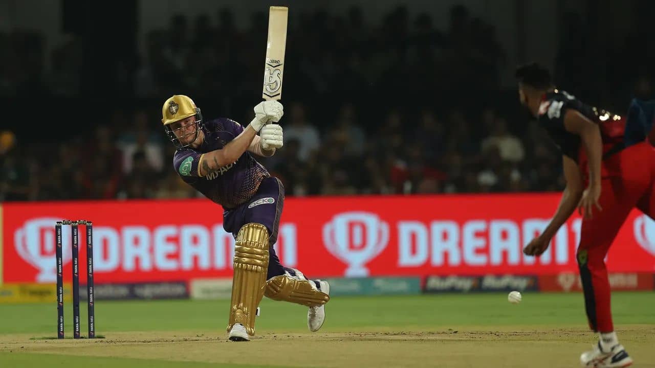 KKR, IPL 2023 : যে সয়, সে রয়, বিধ্বংসী জেসন; আরসিবিকে ২০১ রানের লক্ষ্য দিল কেকেআর