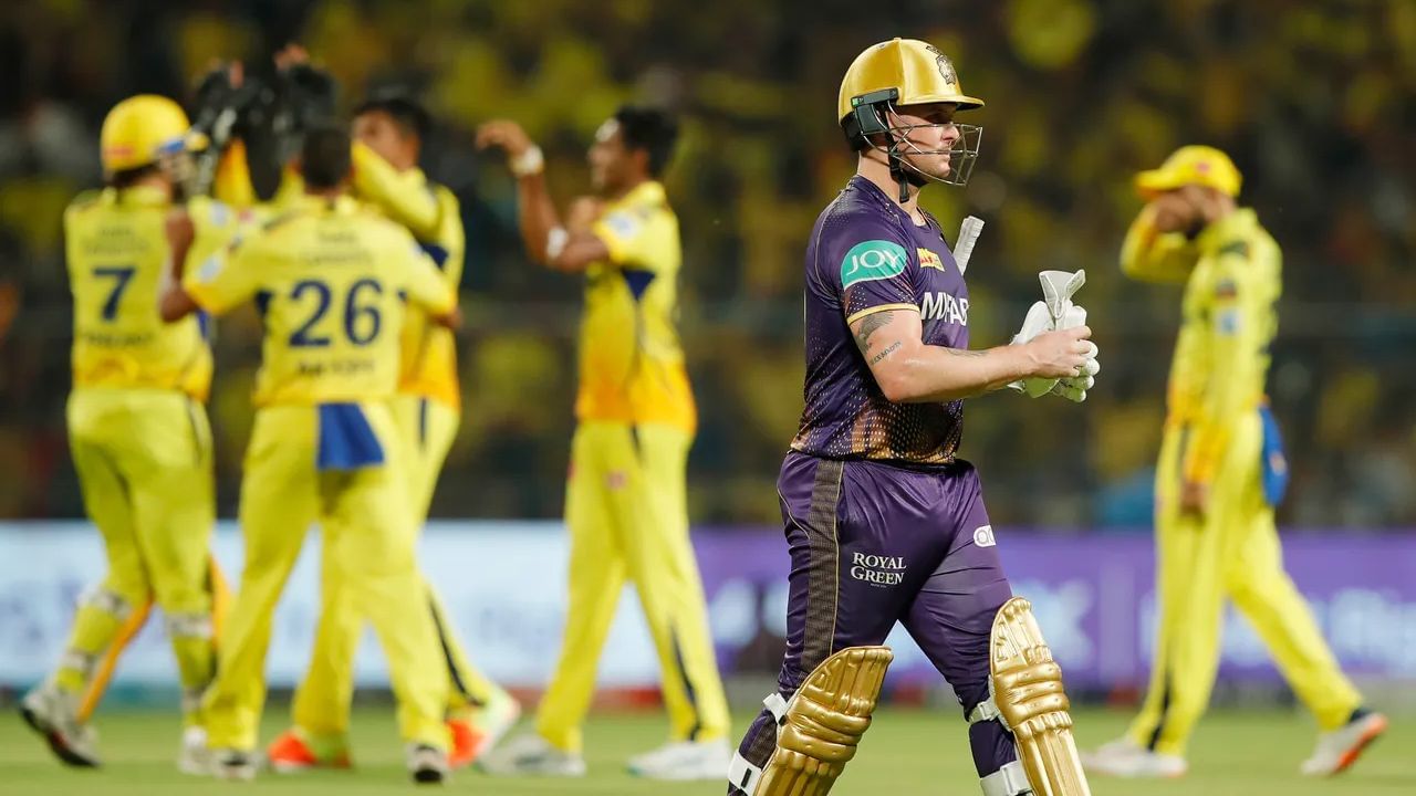 KKR vs CSK IPL Match Result : রয়-রিঙ্কুর মরিয়া লড়াইয়েও টানা চার কেকে-হার