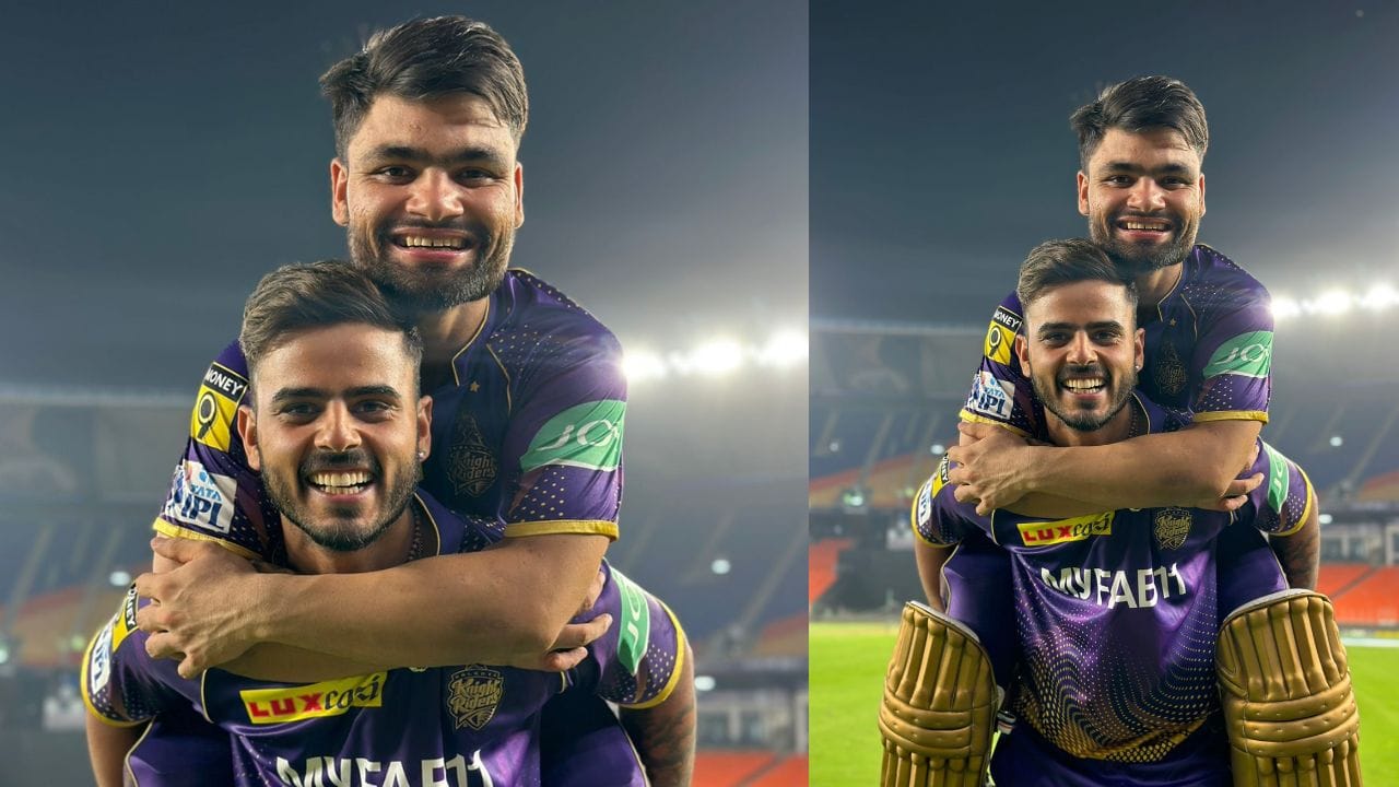 শেষ ওভারের ষষ্ঠ বলে রিঙ্কুর ম্যাচ জেতানো শেষ ছক্কা - যে সময় জয়ের জন্য ১ বলে ৪ রানের প্রয়োজন ছিল কেকেআরের, তখন যশ দয়ালের শর্ট বল দেন। ফের একবার বাউন্ডারি সীমানার বাইরে পাঠিয়ে দেন রিঙ্কু। আর হয়ে যান নাইটদের নয়ণের মণি। (ছবি-আইপিএল ওয়েবসাইট)
