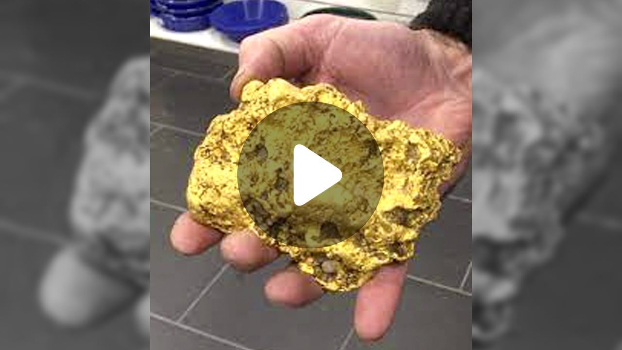 Gold Nugget Unearthed: পাথরের গায়ে, ১৩কোটি টাকার সোনা!