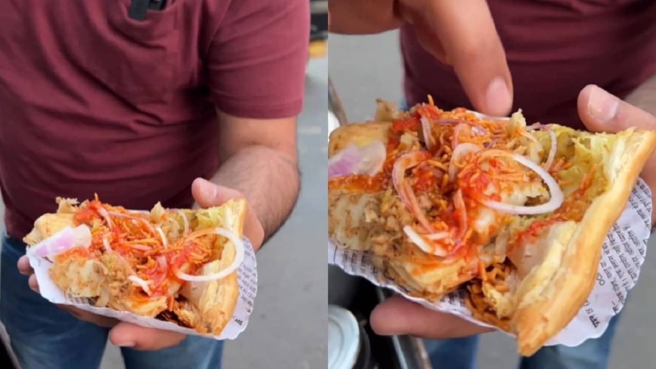 Viral Video: স্যুপ দিয়ে মোমো খেলেন, প্যান ফ্রায়েড খেলেন; এবার ভাইরাল হল মোমো প্যাটিস!